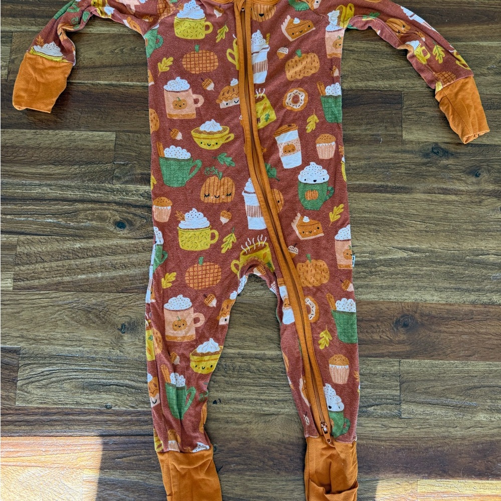 Little Sleepies pumpkin spice bamboo